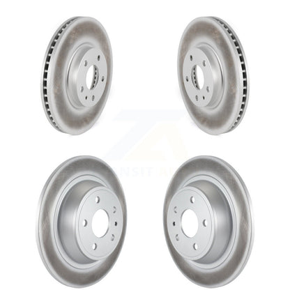 [Avant + Arrière] Kit de disque (revêtu) de frein pour Ford Fusion Lincoln MKZ KG-100805