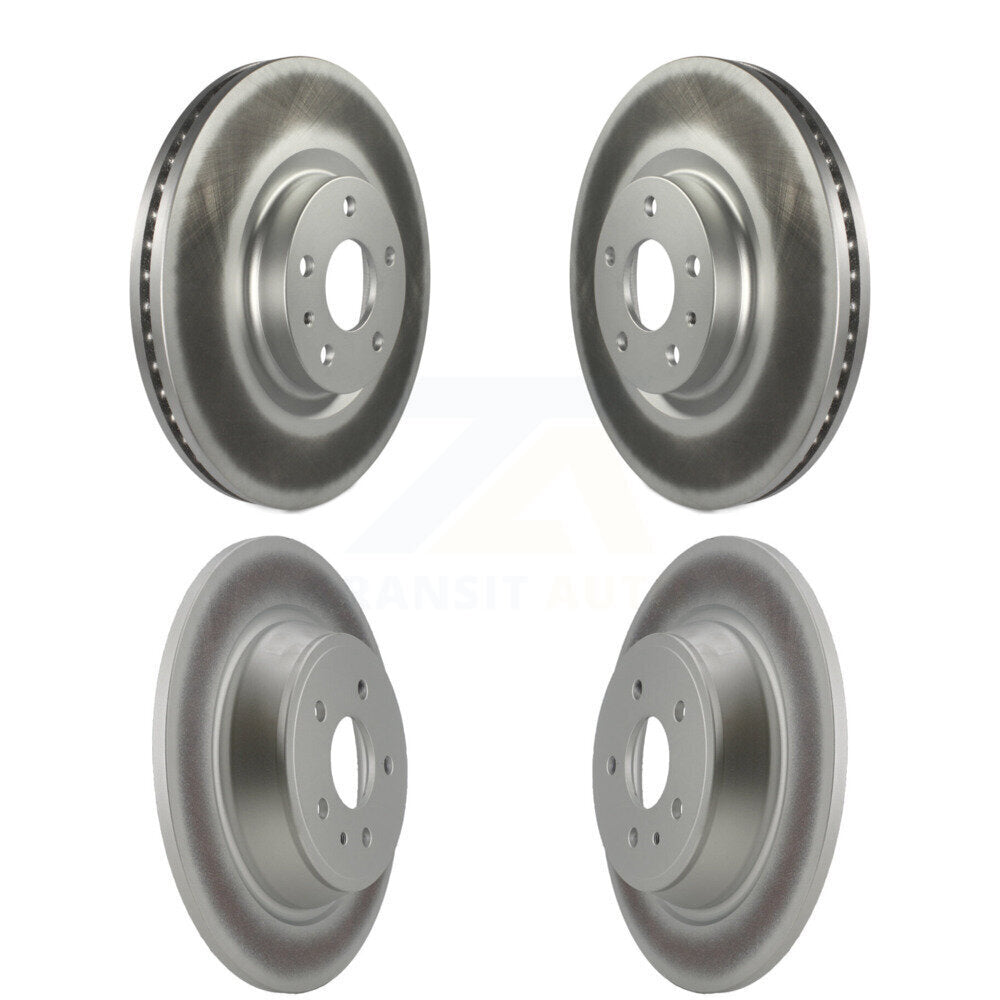 [Avant + Arrière] Kit de disque (revêtu) de frein pour Ford Fusion Lincoln MKZ KG-100806