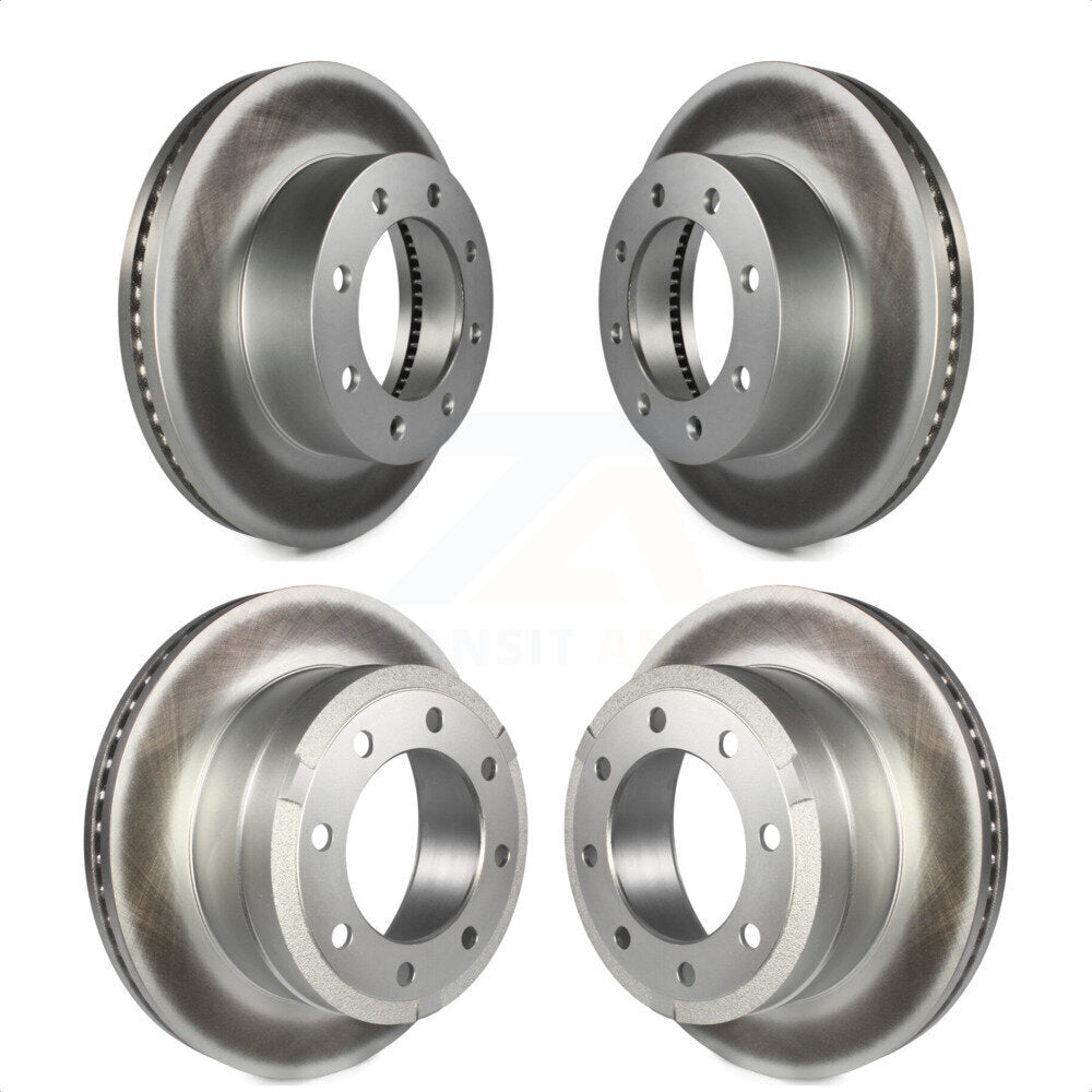 [Avant + Arrière] Kit de disque (revêtu) de frein pour Ford F-250 Super Duty F-350 4WD KG-100808 par Genius