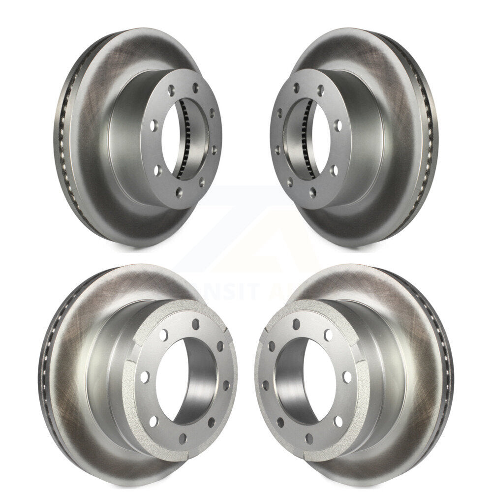[Avant + Arrière] Kit de disque (revêtu) de frein pour Ford F-250 Super Duty F-350 4WD KG-100808