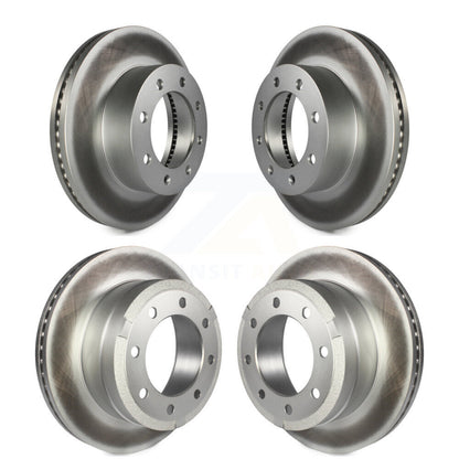 [Avant + Arrière] Kit de disque (revêtu) de frein pour Ford F-250 Super Duty F-350 4WD KG-100808