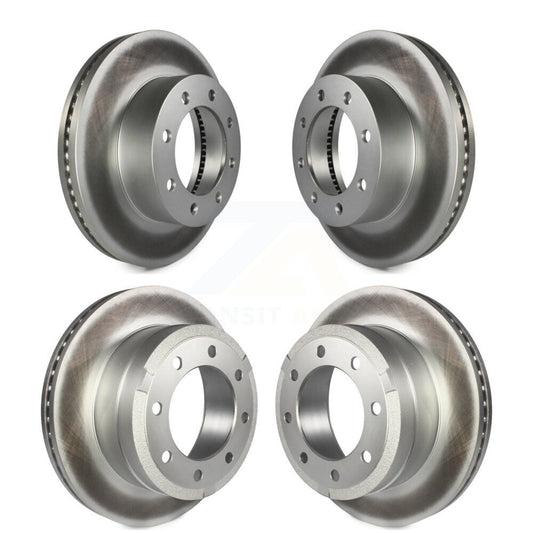 [Avant + Arrière] Kit de disque (revêtu) de frein pour Ford F-250 Super Duty F-350 4WD KG-100808