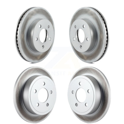 [Avant + Arrière] Kit de disque (revêtu) de frein pour 2003-2007 Jeep Liberty KG-100825