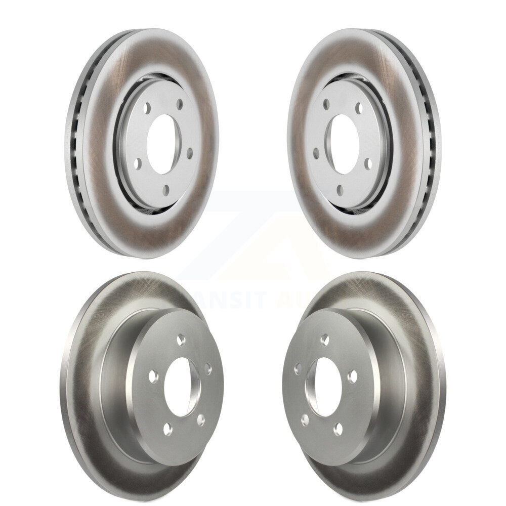 [Avant + Arrière] Kit de disque (revêtu) de frein pour Dodge Chrysler Town & Country Grand Caravan Voyager KG-100826