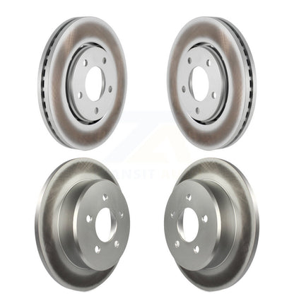 [Avant + Arrière] Kit de disque (revêtu) de frein pour Dodge Chrysler Town & Country Grand Caravan Voyager KG-100826