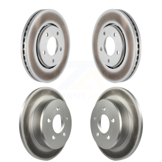 [Avant + Arrière] Kit de disque (revêtu) de frein pour Dodge Chrysler Town & Country Grand Caravan Voyager KG-100826