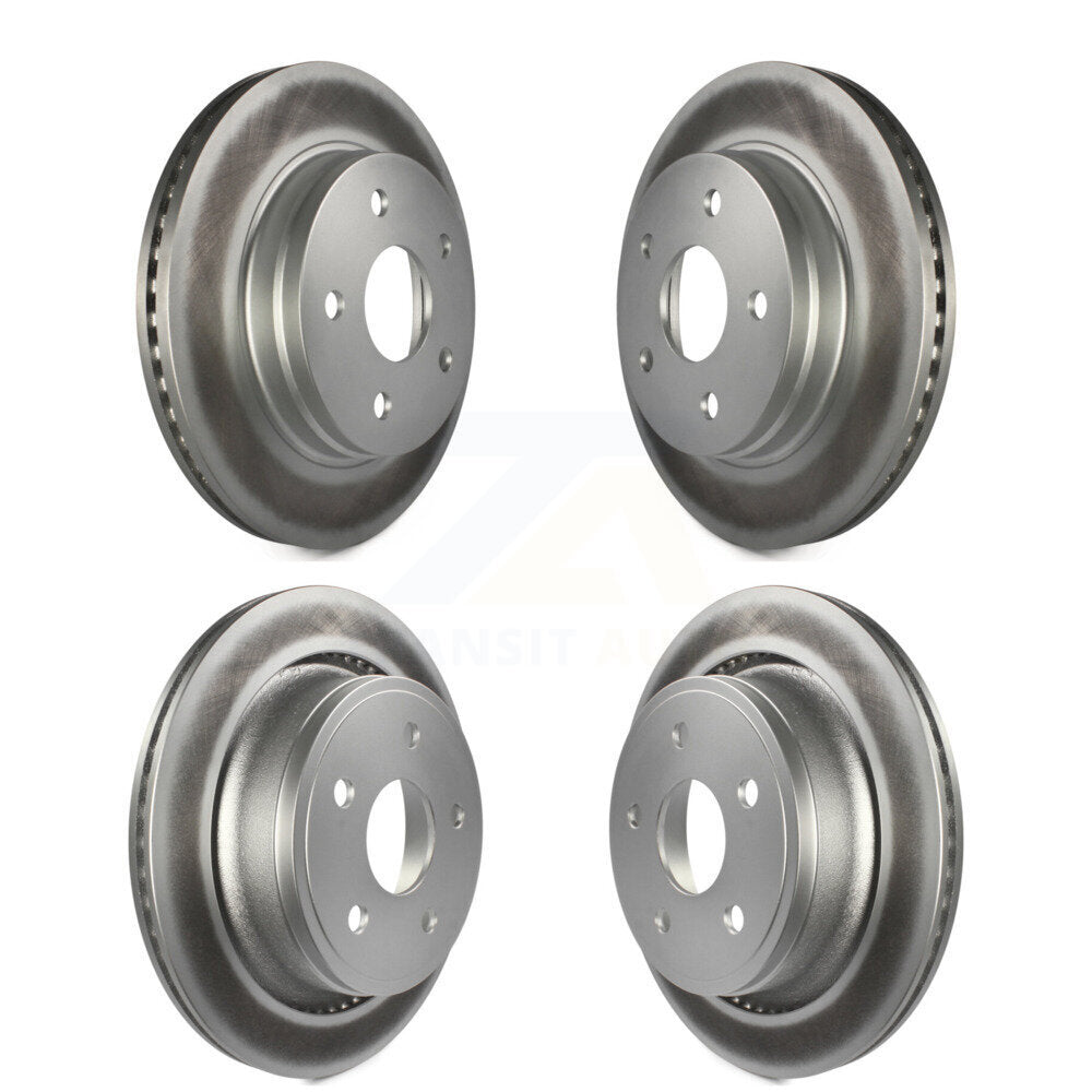 [Avant + Arrière] Kit de disque (revêtu) de frein pour Ram 1500 Dodge Durango Classic Chrysler Aspen KG-100828