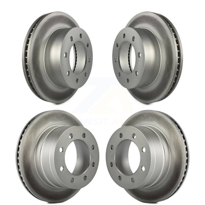[Avant + Arrière] Kit de disque (revêtu) de frein pour Dodge Ram 2500 1500 3500 KG-100829