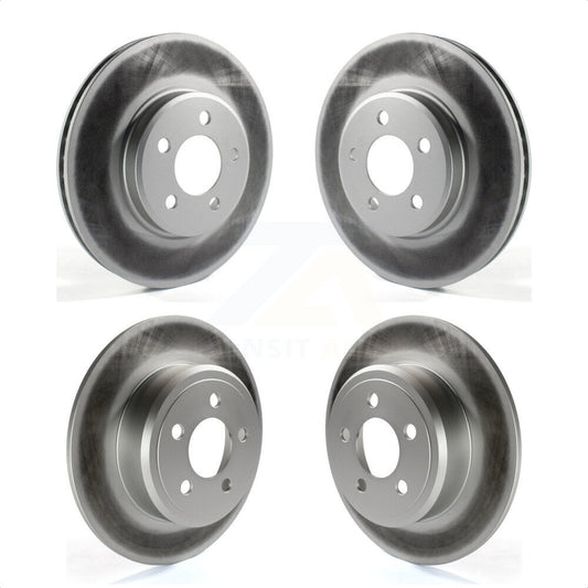 [Avant + Arrière] Kit de disque (revêtu) de frein pour Dodge Charger Chrysler 300 Challenger Magnum KG-100832 par Genius