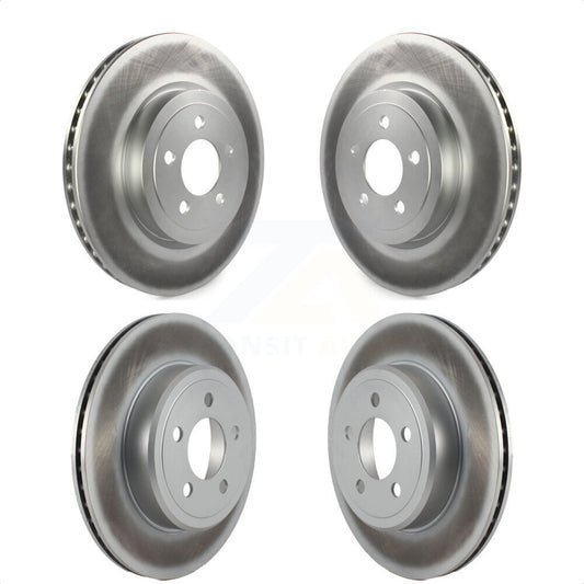 [Avant + Arrière] Kit de disque (revêtu) de frein pour Dodge Charger Chrysler 300 Challenger Magnum KG-100834 par Genius