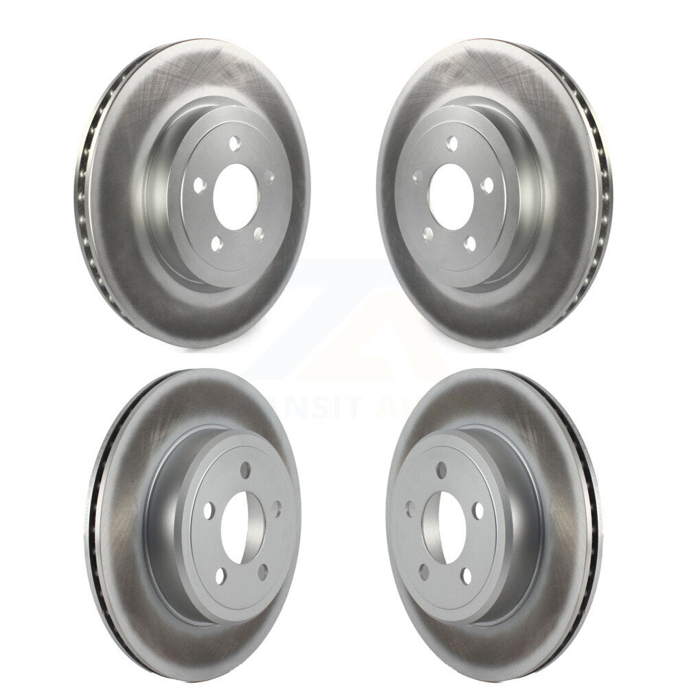 [Avant + Arrière] Kit de disque (revêtu) de frein pour Dodge Charger Chrysler 300 Challenger Magnum KG-100834