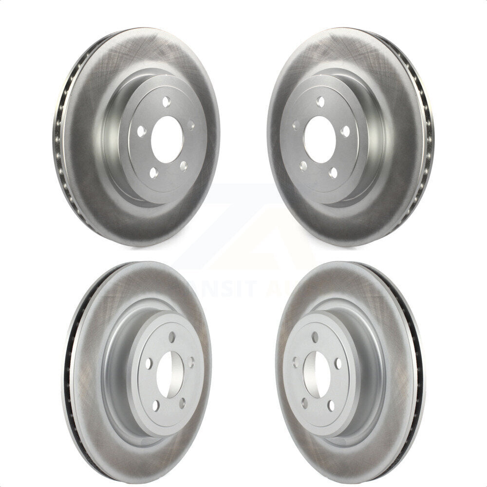 [Avant + Arrière] Kit de disque (revêtu) de frein pour Dodge Charger avec Police Package KG-100835 par Genius