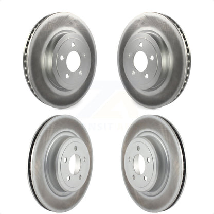 [Avant + Arrière] Kit de disque (revêtu) de frein pour Dodge Charger avec Police Package KG-100835 par Genius