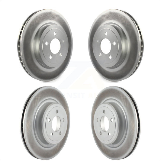 [Avant + Arrière] Kit de disque (revêtu) de frein pour Dodge Charger avec Police Package KG-100835 par Genius