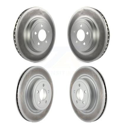 [Avant + Arrière] Kit de disque (revêtu) de frein pour Dodge Charger avec Police Package KG-100835