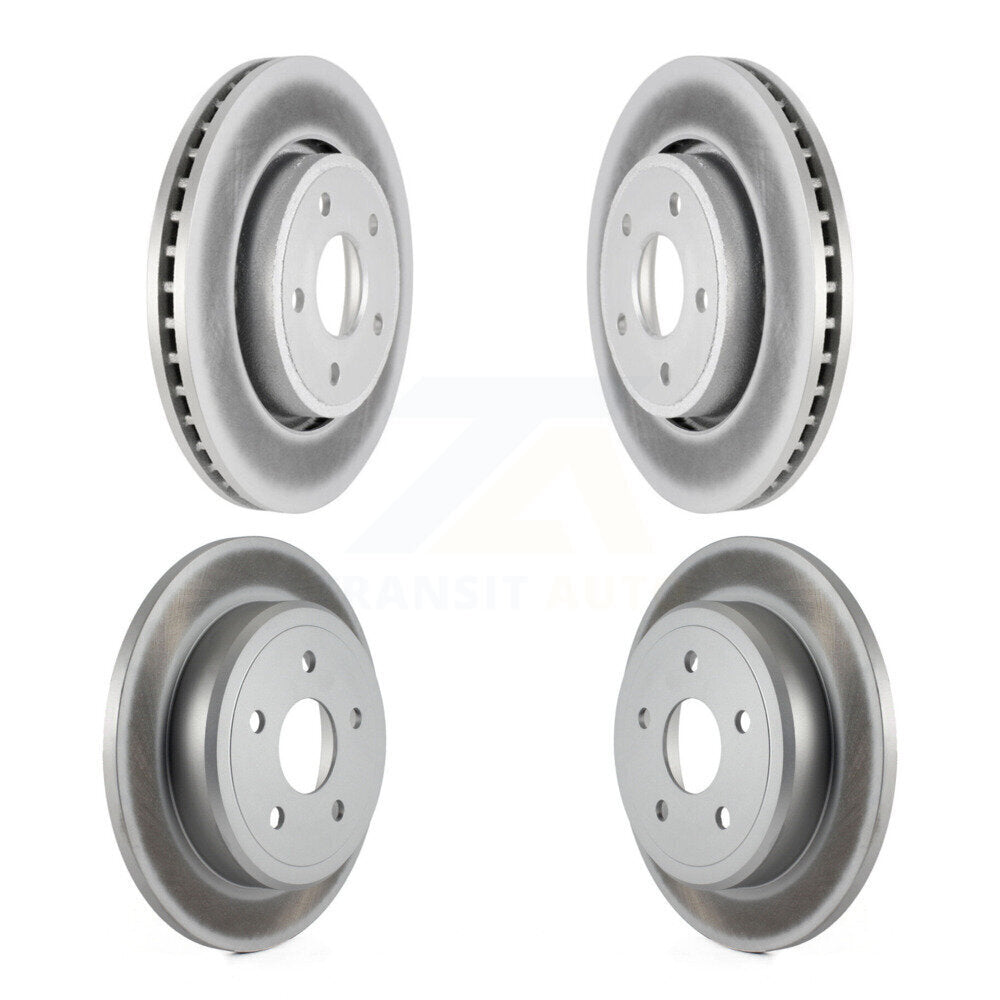 [Avant + Arrière] Kit de disque (revêtu) de frein pour Jeep Grand Cherokee Commander KG-100836