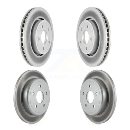 [Avant + Arrière] Kit de disque (revêtu) de frein pour Jeep Grand Cherokee Commander KG-100836