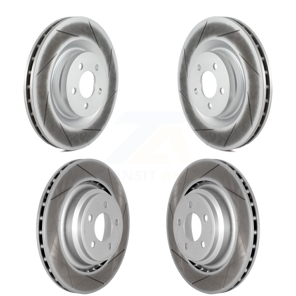 [Avant + Arrière] Kit de disque (revêtu) de frein pour Dodge Charger Chrysler 300 Challenger Magnum KG-100838