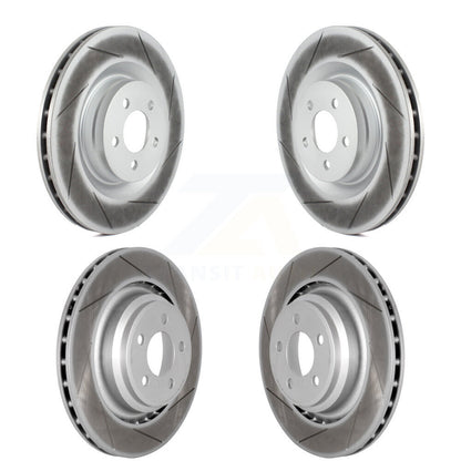 [Avant + Arrière] Kit de disque (revêtu) de frein pour Dodge Charger Chrysler 300 Challenger Magnum KG-100838