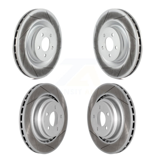 [Avant + Arrière] Kit de disque (revêtu) de frein pour Dodge Charger Chrysler 300 Challenger Magnum KG-100838