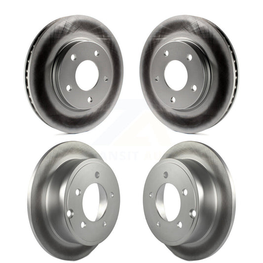 [Avant + Arrière] Kit de disque (revêtu) de frein pour Dodge Caliber Mitsubishi Lancer KG-100839