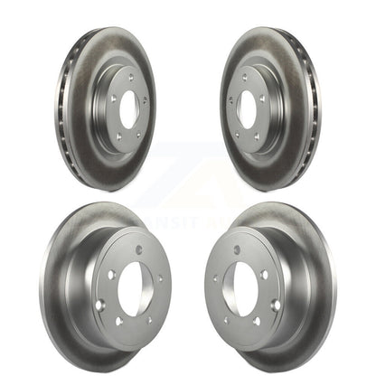 [Avant + Arrière] Kit de disque (revêtu) de frein pour Jeep Patriot Dodge Compass Caliber Chrysler Avenger Sebring 200 KG-100840