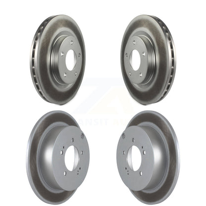 [Avant + Arrière] Kit de disque (revêtu) de frein pour Mitsubishi Outlander KG-100842