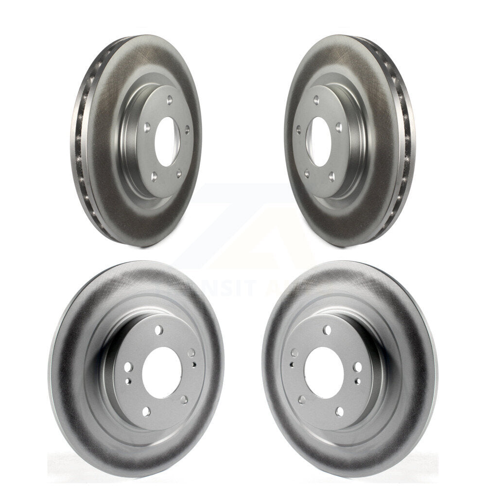 [Avant + Arrière] Kit de disque (revêtu) de frein pour Mitsubishi Outlander Sport Eclipse Cross RVR KG-100843