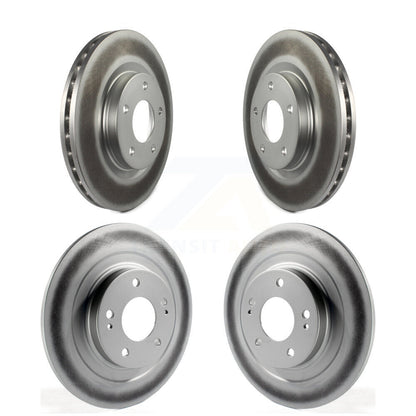 [Avant + Arrière] Kit de disque (revêtu) de frein pour Mitsubishi Outlander Sport Eclipse Cross RVR KG-100843