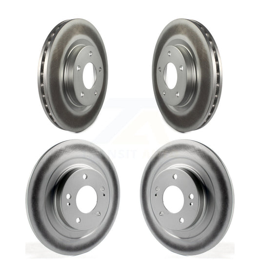 [Avant + Arrière] Kit de disque (revêtu) de frein pour Mitsubishi Outlander Sport Eclipse Cross RVR KG-100843