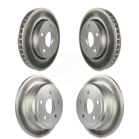 [Avant + Arrière] Kit de disque (revêtu) de frein pour Jeep Wrangler JK KG-100844
