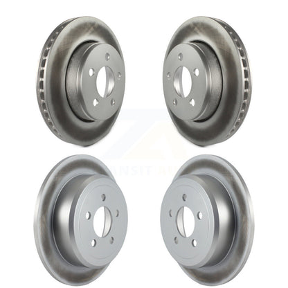 [Avant + Arrière] Kit de disque (revêtu) de frein pour Jeep Liberty Dodge Nitro KG-100845