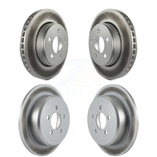 [Avant + Arrière] Kit de disque (revêtu) de frein pour Jeep Liberty Dodge Nitro KG-100845