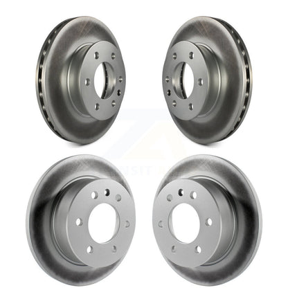 [Avant + Arrière] Kit de disque (revêtu) de frein pour Sprinter 2500 Mercedes-Benz Freightliner Dodge 3500 KG-100847
