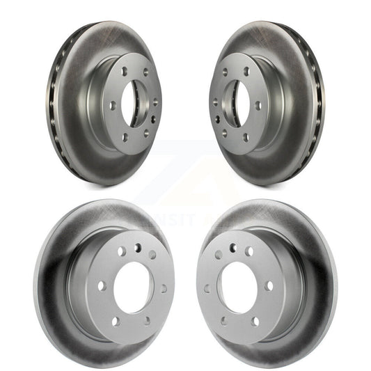 [Avant + Arrière] Kit de disque (revêtu) de frein pour Sprinter 2500 Mercedes-Benz Freightliner Dodge 3500 KG-100847