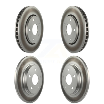 [Avant + Arrière] Kit de disque (revêtu) de frein pour Dodge Grand Caravan Chrysler Town & Country Journey Volkswagen Routan Ram C/V KG-100848