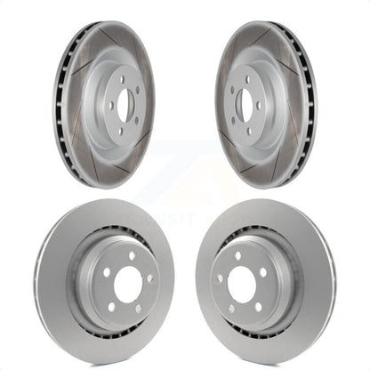 [Avant + Arrière] Kit de disque (revêtu) de frein pour Dodge Charger Chrysler 300 Challenger Magnum KG-100849 par Genius