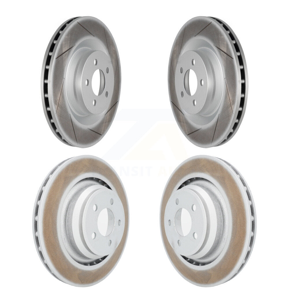 [Avant + Arrière] Kit de disque (revêtu) de frein pour Dodge Charger Chrysler 300 Challenger Magnum KG-100849