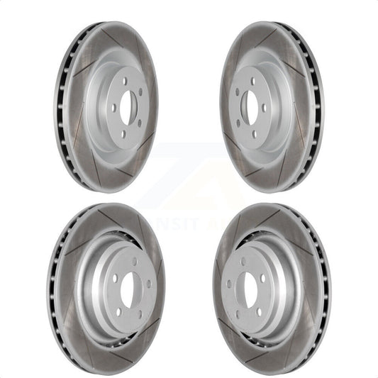 [Avant + Arrière] Kit de disque (revêtu) de frein pour Dodge Charger Chrysler 300 Challenger Magnum KG-100850 par Genius