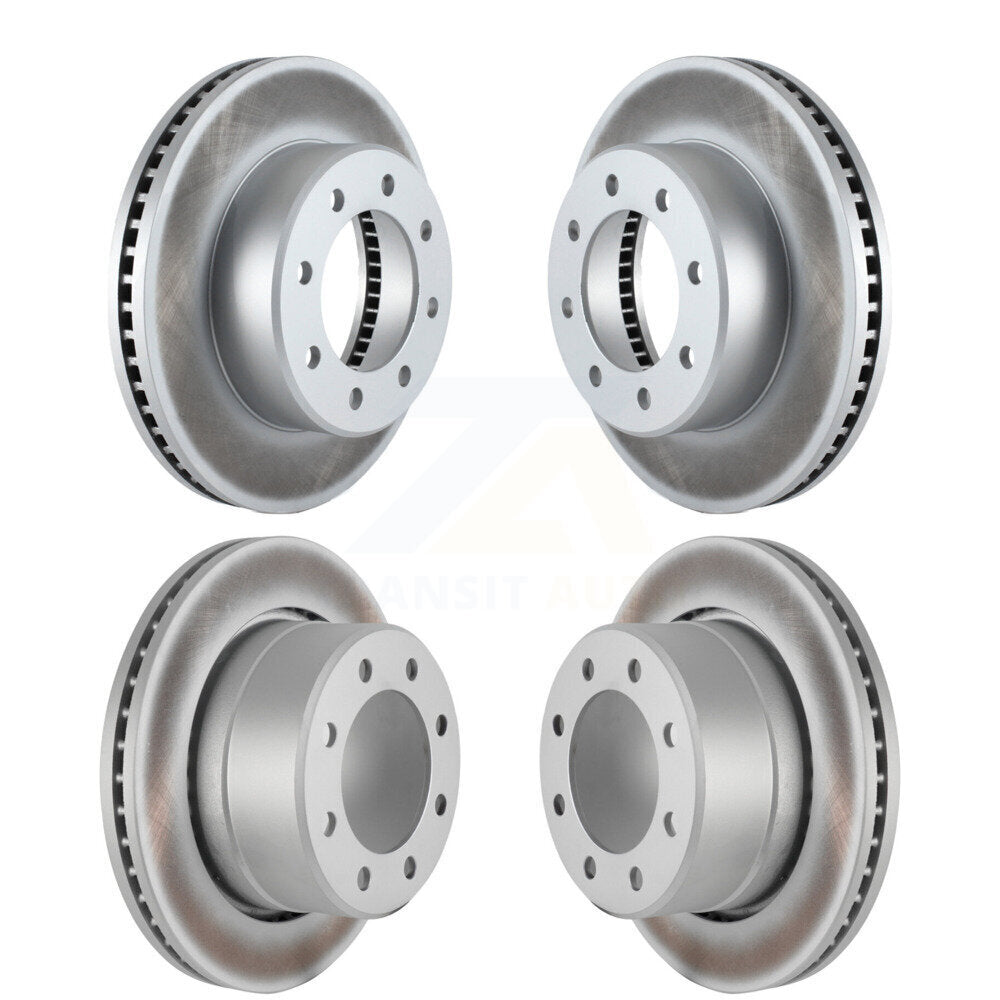 [Avant + Arrière] Kit de disque (revêtu) de frein pour Ram 2500 3500 1500 Dodge KG-100851