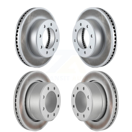 [Avant + Arrière] Kit de disque (revêtu) de frein pour Ram 2500 3500 1500 Dodge KG-100851