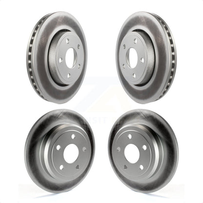 [Avant + Arrière] Kit de disque (revêtu) de frein pour Dodge Durango KG-100853 par Genius