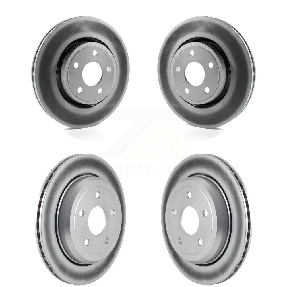 [Avant + Arrière] Kit de disque (revêtu) de frein pour Dodge Durango Jeep Grand Cherokee WK KG-100854