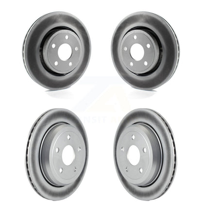 [Avant + Arrière] Kit de disque (revêtu) de frein pour Dodge Durango Jeep Grand Cherokee WK KG-100854