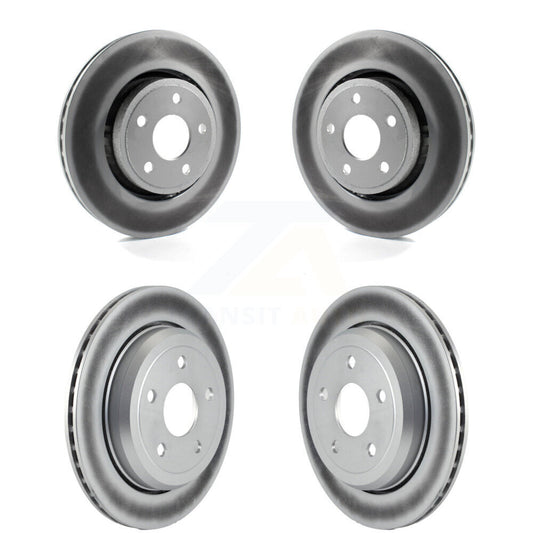 [Avant + Arrière] Kit de disque (revêtu) de frein pour Dodge Durango Jeep Grand Cherokee WK KG-100854