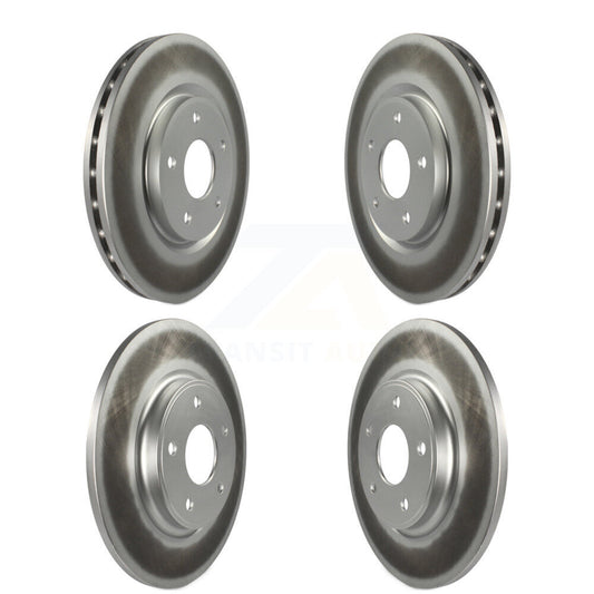 [Avant + Arrière] Kit de disque (revêtu) de frein pour Dodge Grand Caravan Journey Chrysler Town & Country Ram C/V Volkswagen Routan KG-100856