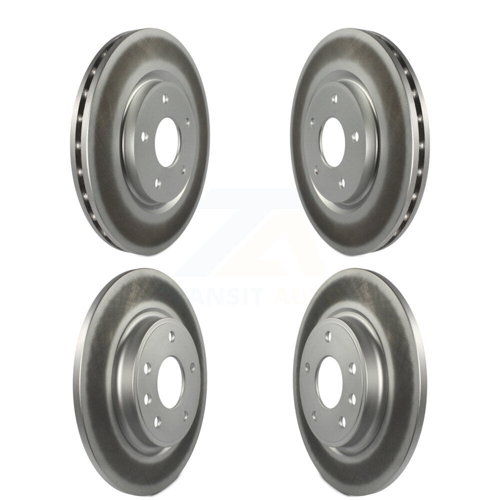 [Avant + Arrière] Kit de disque (revêtu) de frein pour Chrysler Pacifica Voyager Grand Caravan KG-100857