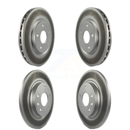 [Avant + Arrière] Kit de disque (revêtu) de frein pour Chrysler Pacifica Voyager Grand Caravan KG-100857