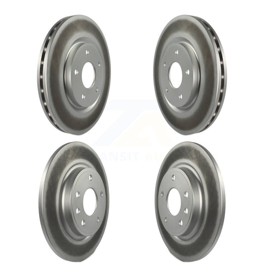 [Avant + Arrière] Kit de disque (revêtu) de frein pour Chrysler Pacifica Voyager Grand Caravan KG-100857