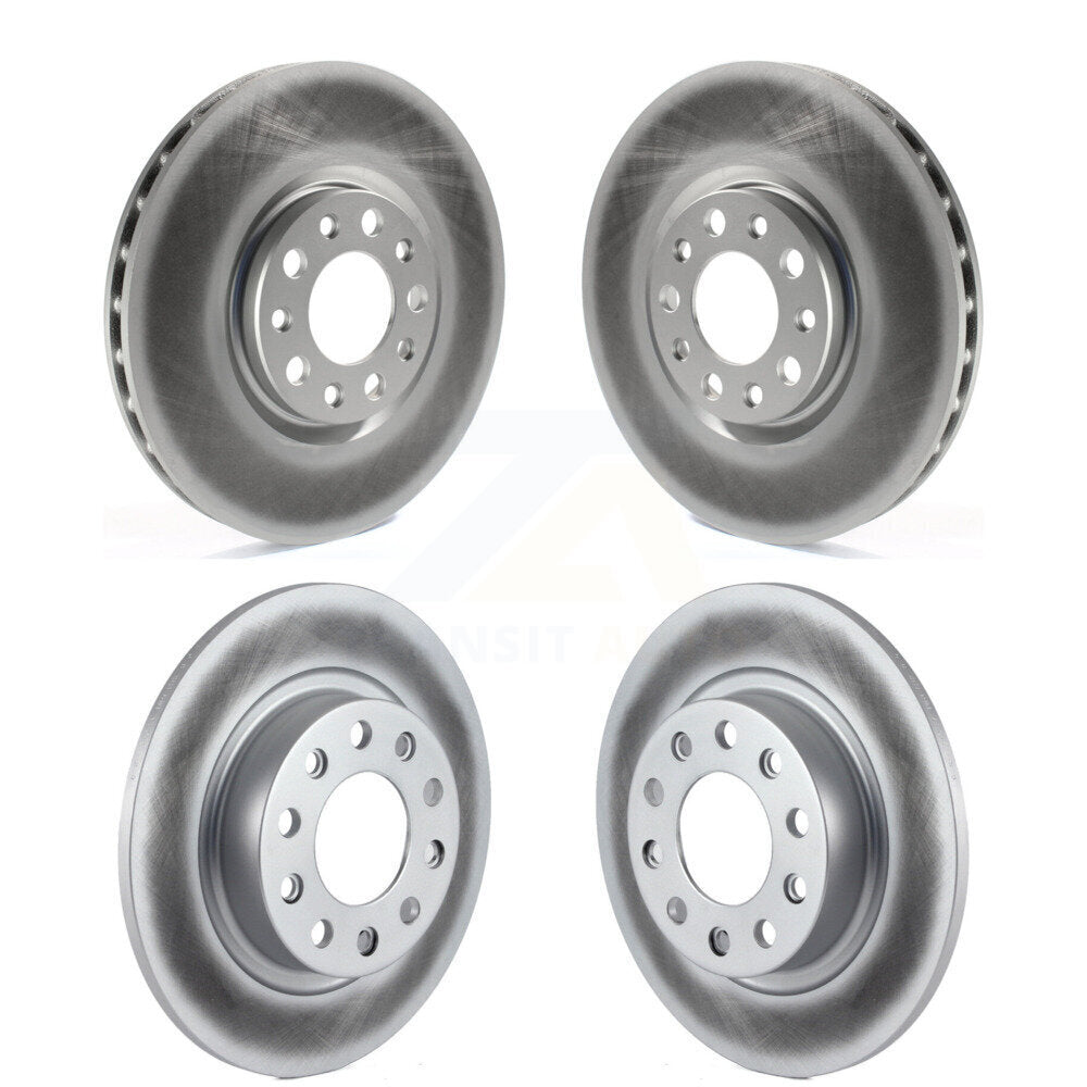 [Avant + Arrière] Kit de disque (revêtu) de frein pour 2013-2016 Dodge Dart KG-100858